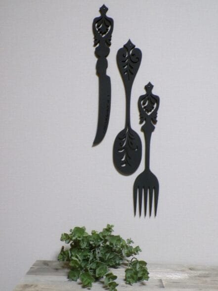 set lepel vork en mes - Afbeelding 3