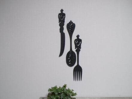 set lepel vork en mes - Afbeelding 4