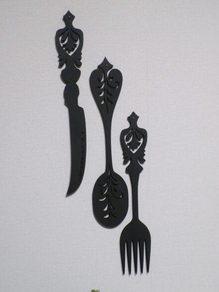 set lepel vork en mes - Afbeelding 6