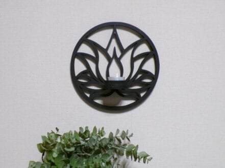 lotus waxinelicht houder - Afbeelding 2