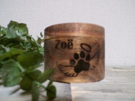 houten urn voor hond of kat - Afbeelding 4