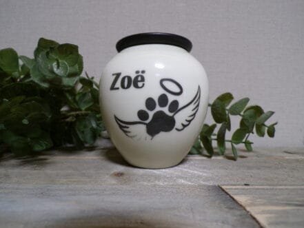 keramische urn voor hond of kat - Afbeelding 3