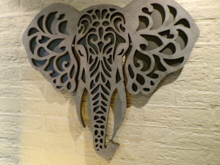 olifant muurdecoratie - Afbeelding 3