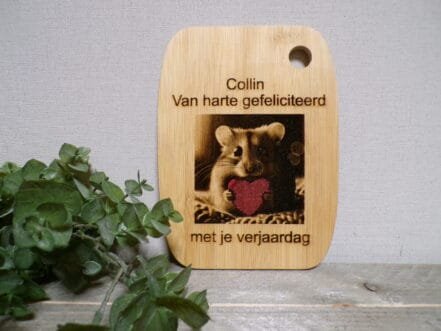 borrelplank verjaardag kind - Afbeelding 2